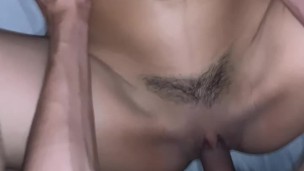 Babe around hotel she has tight pussy!