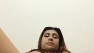 Naughty MILF FizzFoxy having double peneterate with her toys