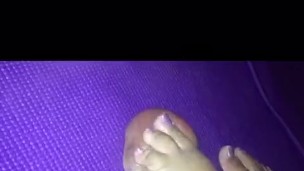 Asian wife ball trample slaves nuts