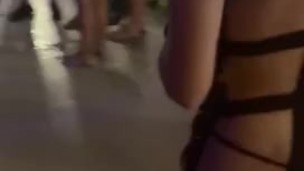 Slave Walk in Beach Club by Sub Suzy